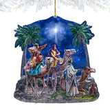 Adornos de madera "La Magia de los Reyes Magos" de Gelsinger - Decoración navideña - 8161026-1810