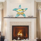 Decoración costera para puertas con estrellas de mar de G. DeBrekht - Decoración costera navideña - 8198531H