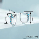 Geometric Cross Ear Clip Exquisite Matching Simple Female - Lootquake