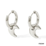 XINGX Earrings Stainless Steel Glossy Earrings - Lootquake