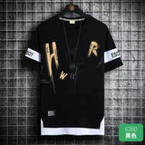 2024 Men's Korean Fashion Summer Short Sleeve T-Shirts - Lootquake