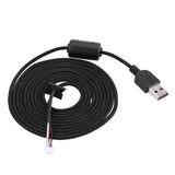 2meters USB Mouse Line Wire Cable Replacement Repair Accessory For Logitech G9/G9X Game Mouse - Lootquake