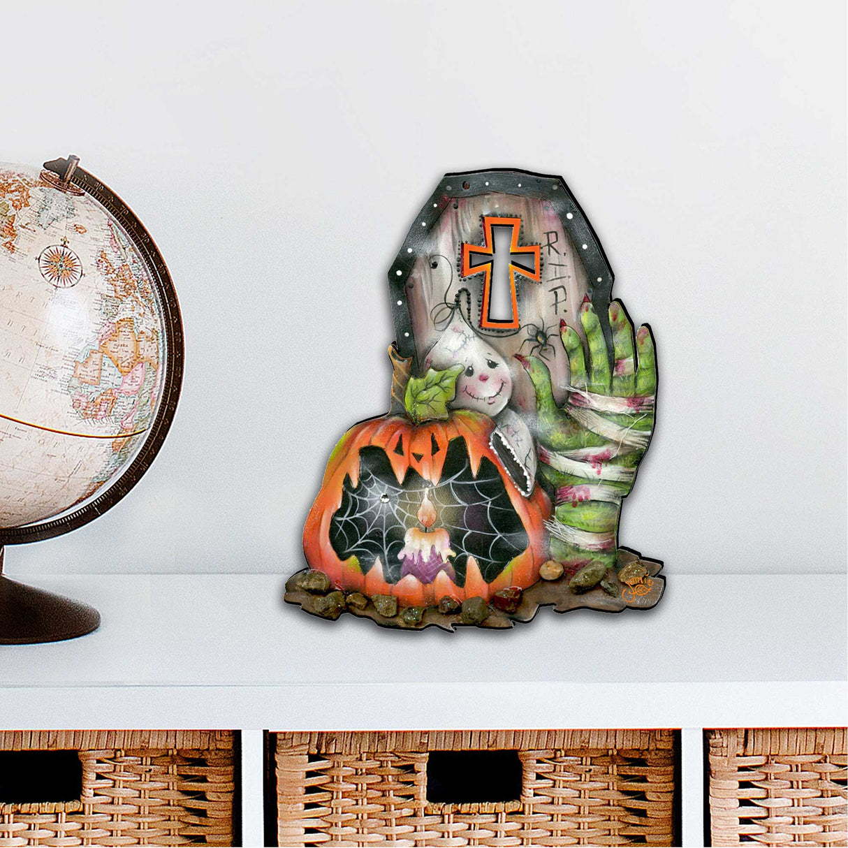 Decoración de Halloween de Harry el Escalofriante por Jamie Mills-Price - Decoración de Halloween para Acción de Gracias - 8457405H