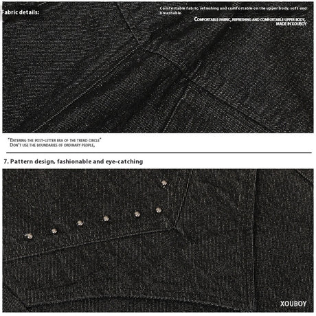 Men's American-style Casual High Street Profile Jeans - Lootquake