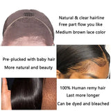 Loose Deep Wave13x4 Transparent Lace Human Hair Sleeve - Lootquake