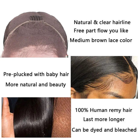 Loose Deep Wave13x4 Transparent Lace Human Hair Sleeve - Lootquake