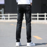 Spring And Summer Denim Trousers Men's Slim Straight Stretch - Lootquake