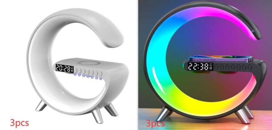 G Shaped LED Lamp with Bluetooth Speaker