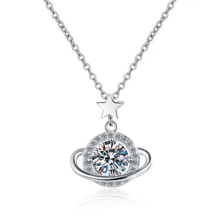 Planet Surround Necklace For Women XINGX Special-interest Design - Lootquake