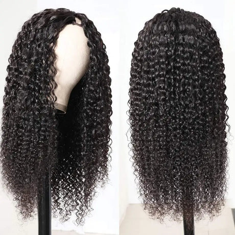 Full Mechanism Human Hair Wig Headgear - Lootquake