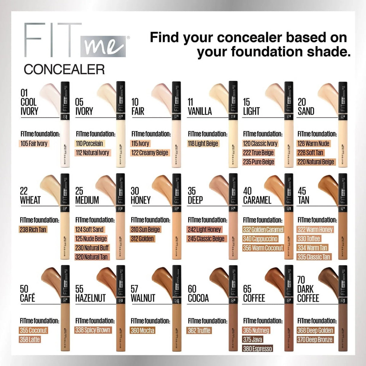 MAYBELLINE Fit Me! Concealer