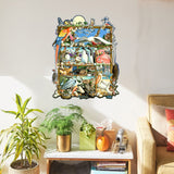 Birds Whimsical Wall Art by Laura Seeley - Love Family Kids Decor - 8513001-LS