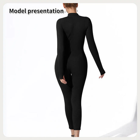Women's Fashion Simple Solid Color Bodysuit - Lootquake