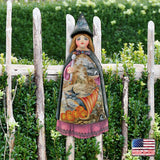 Decoración de puerta de bruja de Halloween por G. DeBrekht - Decoración de Halloween de Acción de Gracias - 8114170H