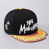 Flat Brim Missing Corner Snack Baseball Cap Personality Male And Female Adult Sun-proof Sports Hat - Lootquake