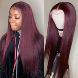 T-part Lace Frontal Wigs Real Hairstyle Headgear - Lootquake
