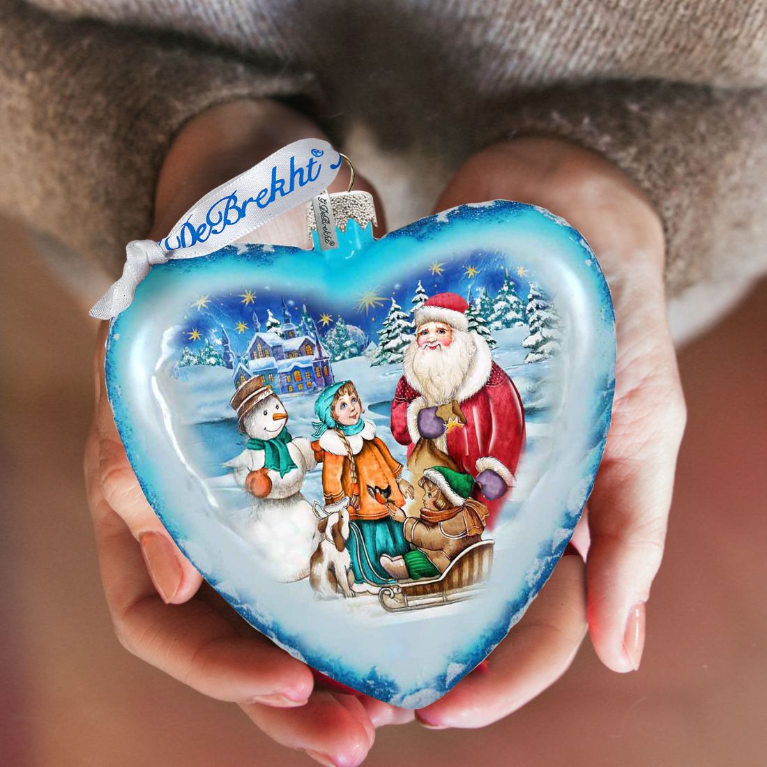 Holiday Trip Glass Ornament Limited Edition by G. DeBrekht - Christmas Decor - 738-086