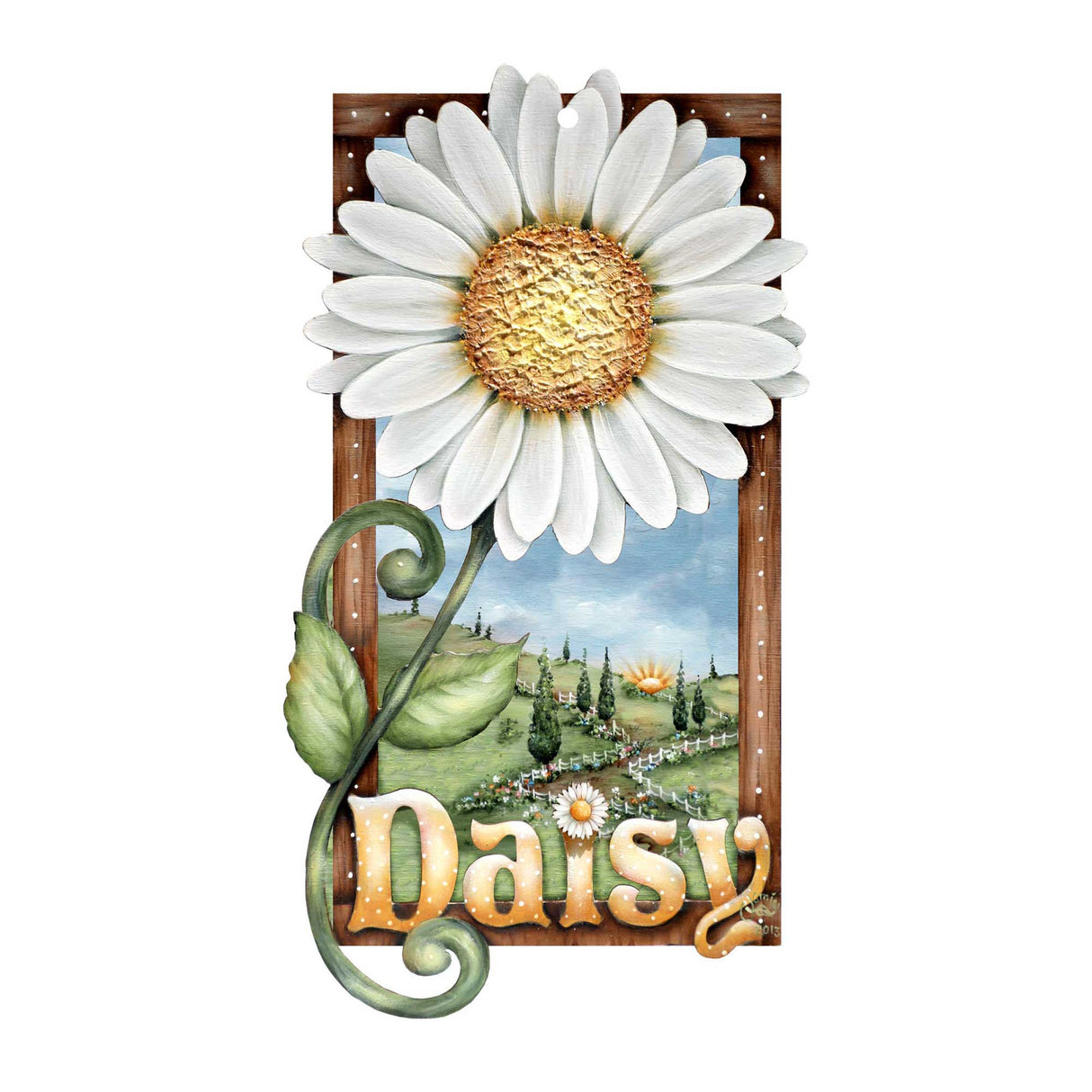 Fresh as A Daisy! Easter Door Decor by Jamie Mills-Price - Easter Spring Decor - 8457704H