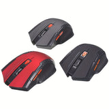Souris de jeu sans fil ConnectFit 2,4 GHz avec récepteur USB – Compatible avec Windows 7/2000/XP/Vista, idéale pour les accessoires PC et ordinateurs portables