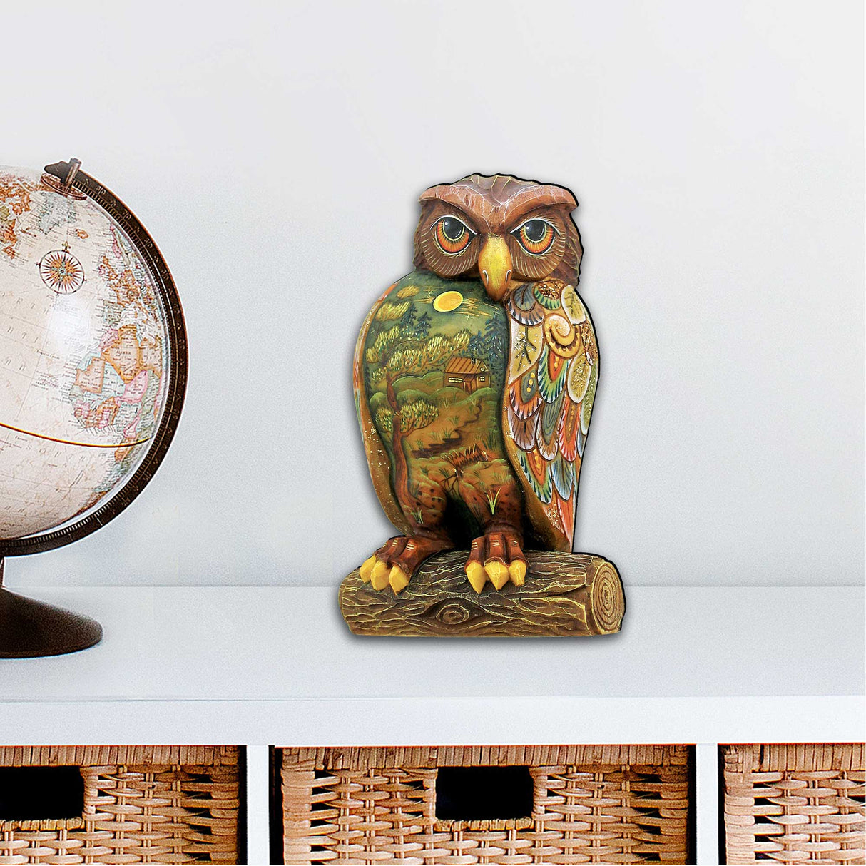 Owl Halloween Door Decor by G. DeBrekht - Thanksgiving Halloween Decor - 8158912H