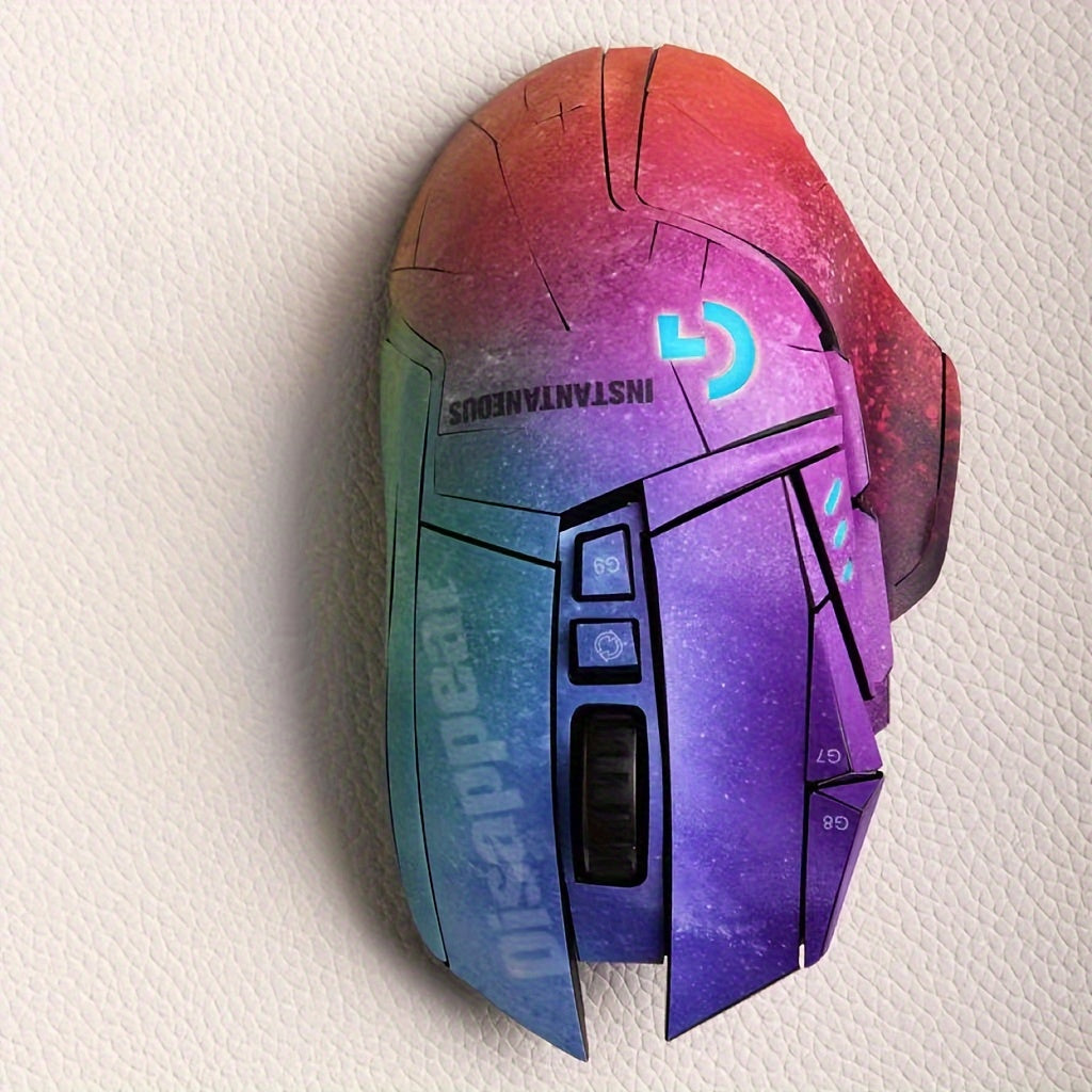Pegatina protectora personalizable para ratón gaming G502: ajuste preciso, textura mate, no incluye batería