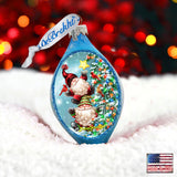 Father Forgive Them Drop Glass Ornament by D. Gelsinger - Christmas Decor - 757-105-DG