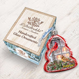 Together for Christmas Mercury Glass Ornament by D. Gelsinger - Christmas Decor - 778111-DG