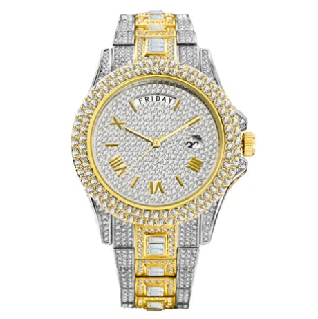 Masculino Diamond Quartz Watches - Lootquake