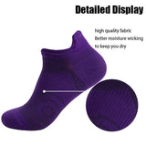 8 Pairs Women's Running Socks - Cushioned, Breathable & Anti-Odor for Outdoor Sports, Cycling & Hiking
