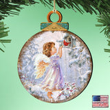 Adornos de madera "Little Christmas Joy" de Gelsinger - Decoración navideña - 8021118-1622