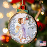 Adornos de madera "Little Christmas Joy" de Gelsinger - Decoración navideña - 8021118-1622