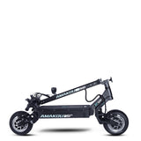 Patinete eléctrico plegable con motor de doble potencia de 72 V y neumáticos de carretera de 11 pulgadas