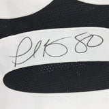 Autographed/Signed Plaxico Burress Pittsburgh Black Football Jersey JSA COA