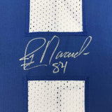 Camiseta de fútbol blanca de Dallas de Jay Novacek autografiada/firmada JSA COA