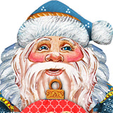 Custom Letter Monogram Santa Door Hanger by G. DeBrekht - Christmas Santa Snowman Décor - 8117810G-10H