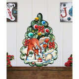 Decoración navideña para puerta con árbol de Navidad de G. DeBrekht - Decoración navideña - 8119182H