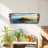 Ocean View Wooden Wall Art by G. DeBrekht Coastal Decor - 8491104W
