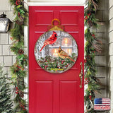 House Birds Holiday Door Decor by D. Gelsinger - Christmas Decor - 8421126H-DG