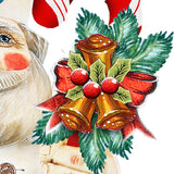 Candy Cane Doctor Santa Door Decor by G. DeBrekht - Christmas Santa Snowman Decor - 8151924H