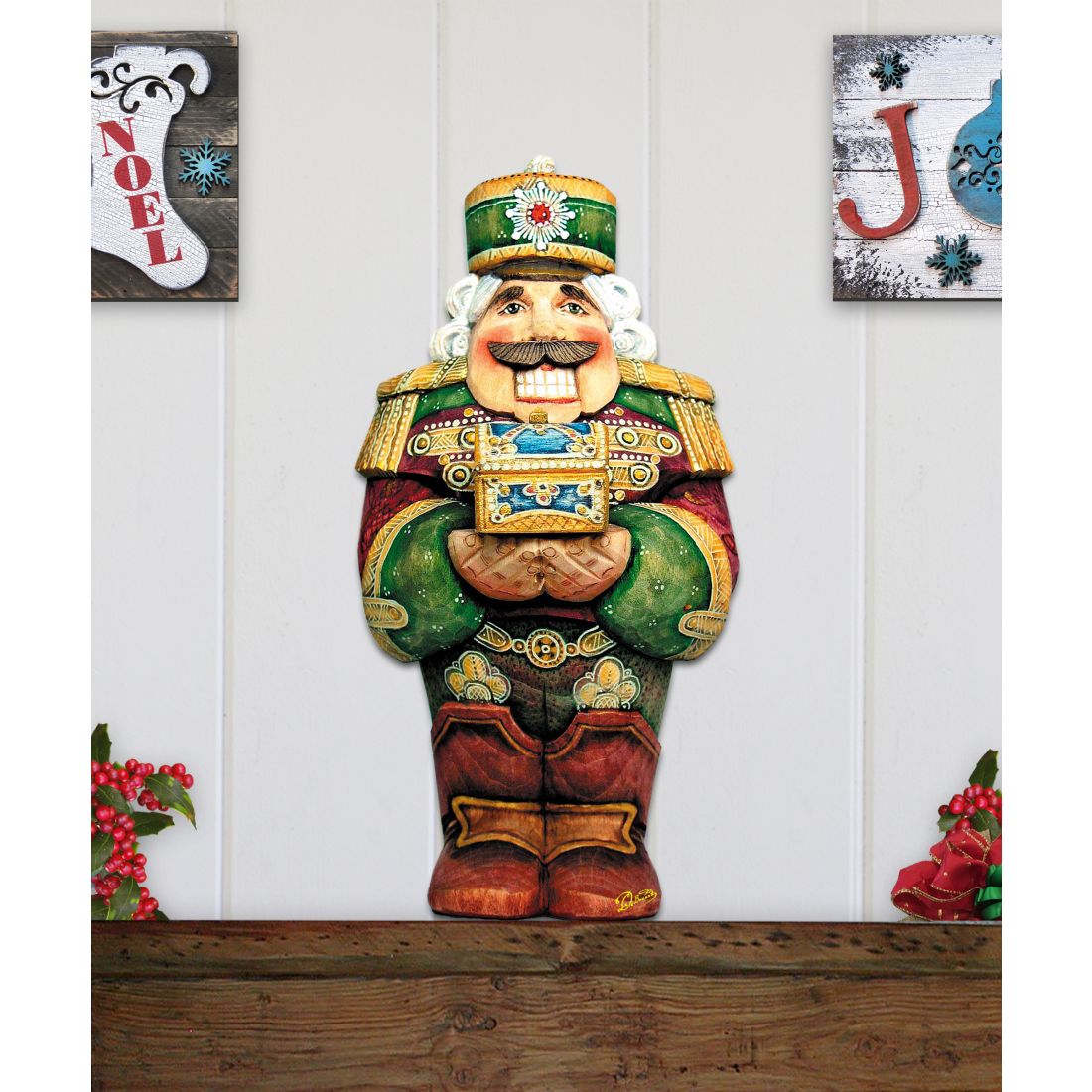 Nutcracker Holiday Door Decor by G. DeBrekht - Christmas Decor - 8153313H