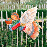 Ángel de Pascua volador, decoración para puerta de Pascua de G. DeBrekht - Decoración de primavera de Pascua - 8154154H