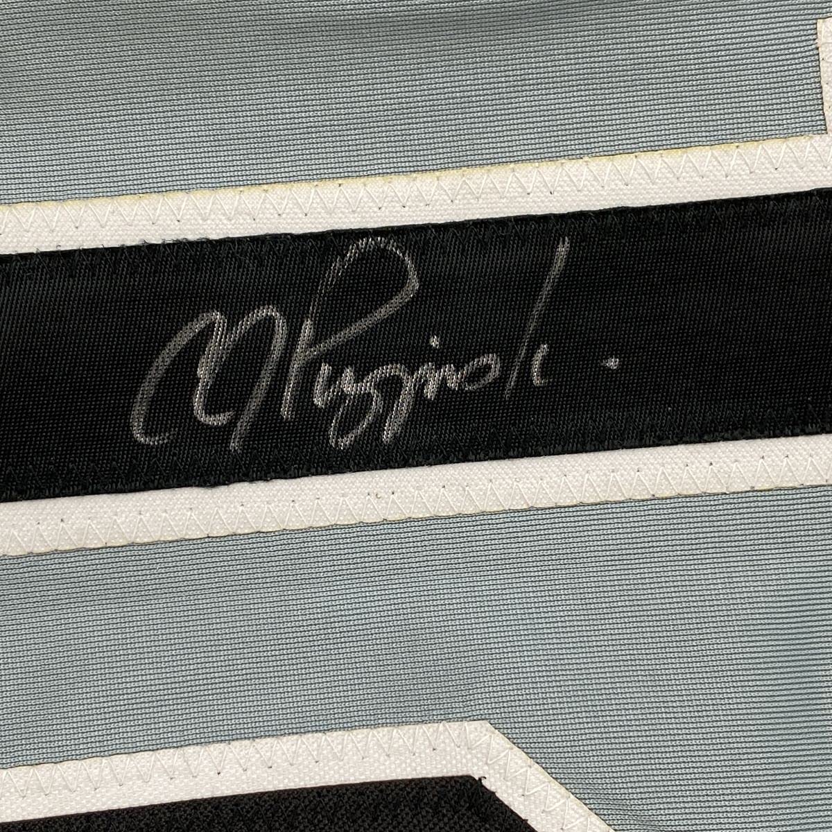 Autografiado/firmado AJ AJ Pierzynski Chicago camiseta de béisbol gris PSA/DNA COA