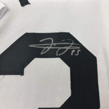 Autographed/Signed Frank Thomas Chicago Retro White Baseball Jersey JSA COA