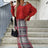 Ladies' Deep V-neck Top And Sleeveless Fashionable Printed Dress Set - Lootquake