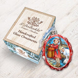 Adorno de vidrio de mercurio con el tamborilero de G. DeBrekht - Decoración navideña - 773033