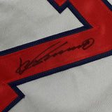 Camiseta de béisbol enmarcada, autografiada y firmada por Vladimir Vlad Guerrero, 35 x 39, gris, de Los Ángeles, Anaheim, JSA COA