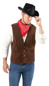 Deluxe Black Felt Cowboy Hat Costume Accessory