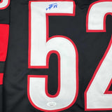 Camiseta de hockey Carolina Black de 35 x 39, enmarcada, autografiada y firmada por Pyotr Kochetkov (JSA COA)