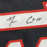 Camiseta de baloncesto negra de Miami de 35 x 39 de Mario Chalmers, enmarcada y firmada (JSA COA)