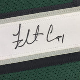 Camiseta de fútbol verde de Filadelfia de Fletcher Cox autografiada/firmada JSA COA